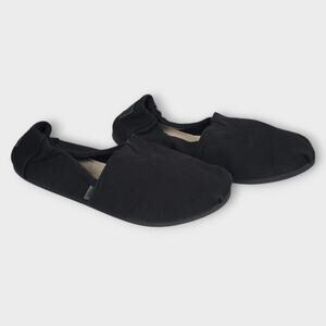 Toms Classic Canvas Slip On Shoe Size W 6.5 Black Minimalist Comfort Travel Chic
